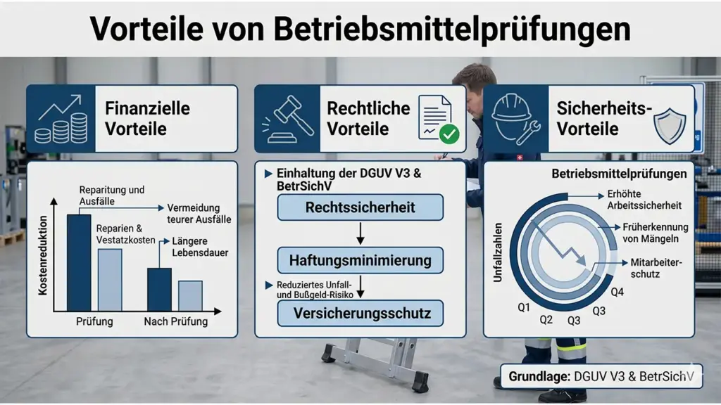 Vorteile Leiterprüfung